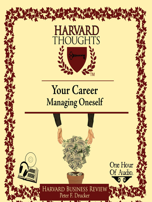 Title details for Managing Oneself by Peter Drucker - Available